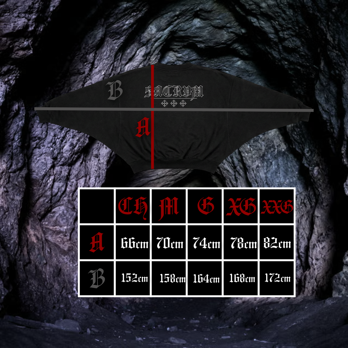 Sueter murcielago "SACRVM Drop 2"